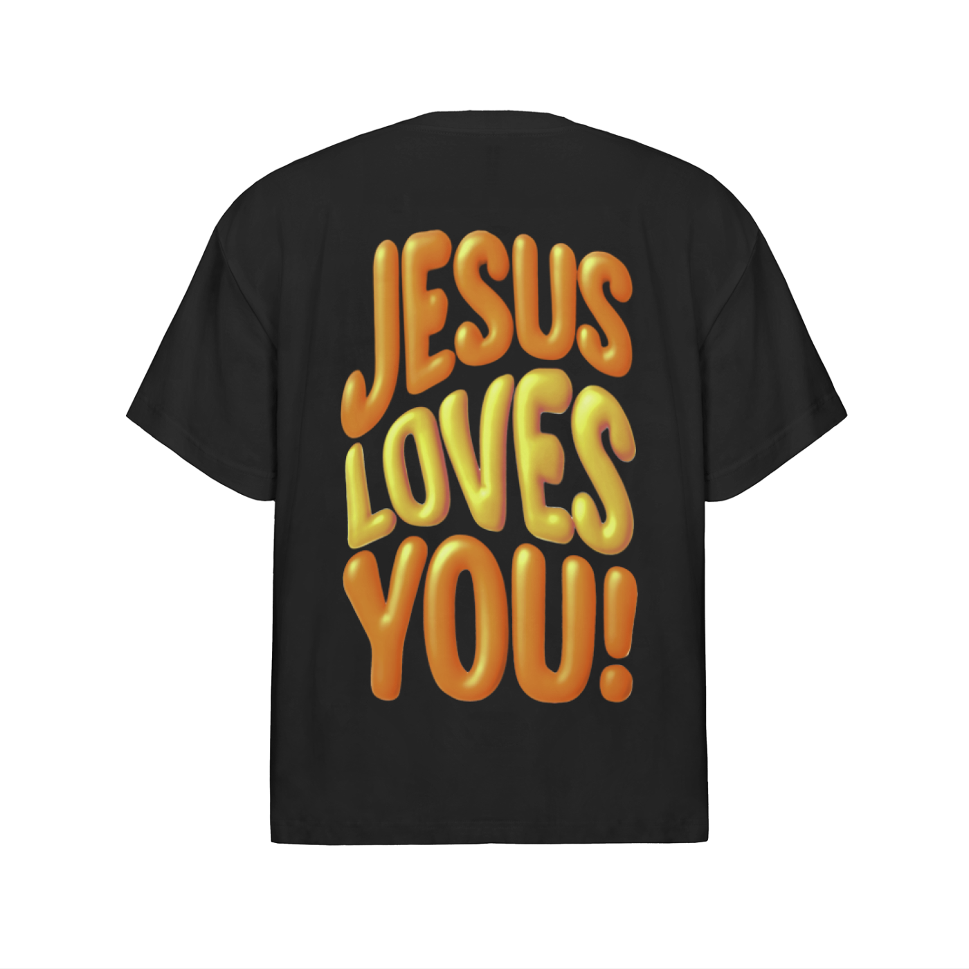 Jesus Loves You (Orange) T Shirt