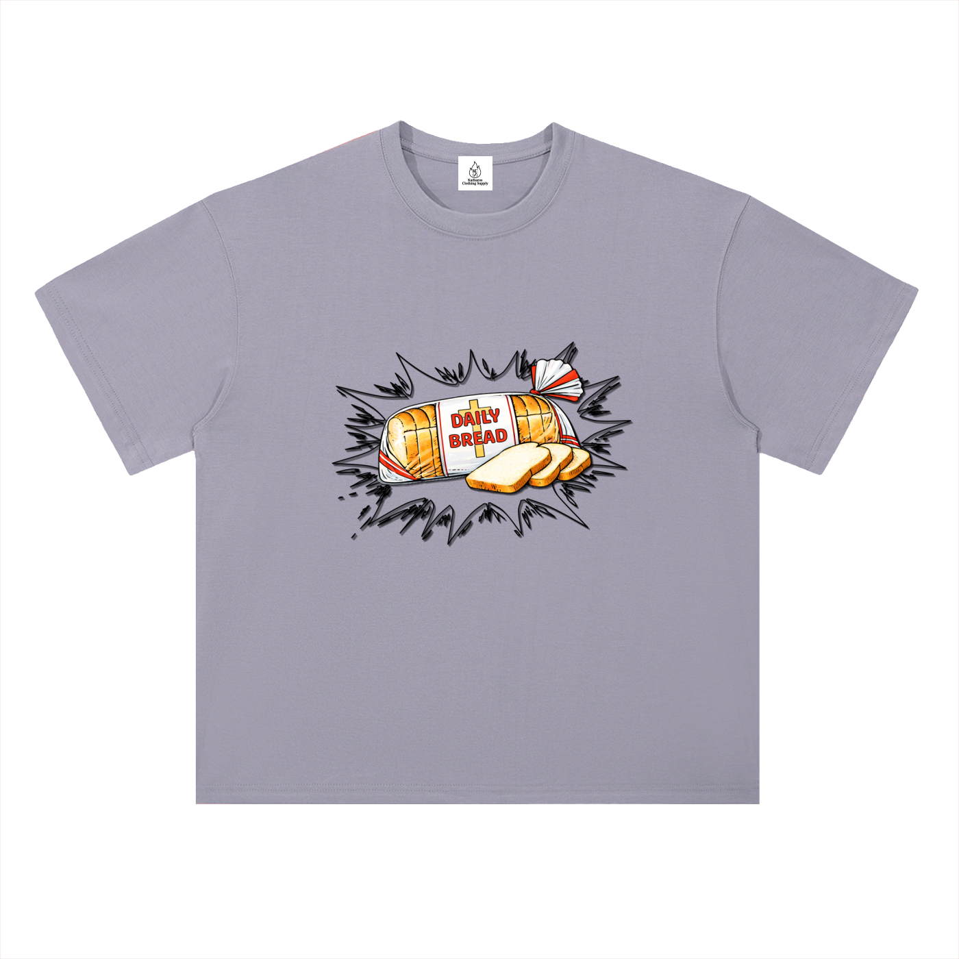 Daily Bread Drop Shoulder T Shirt