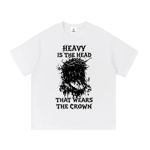 Crown of Thorns (Black Text) T Shirt