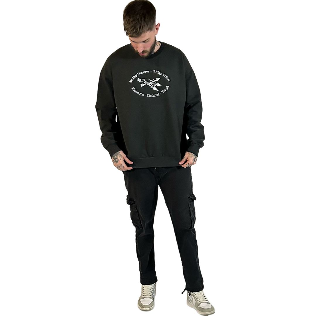 No Half Measures - Sweatshirt (Black)