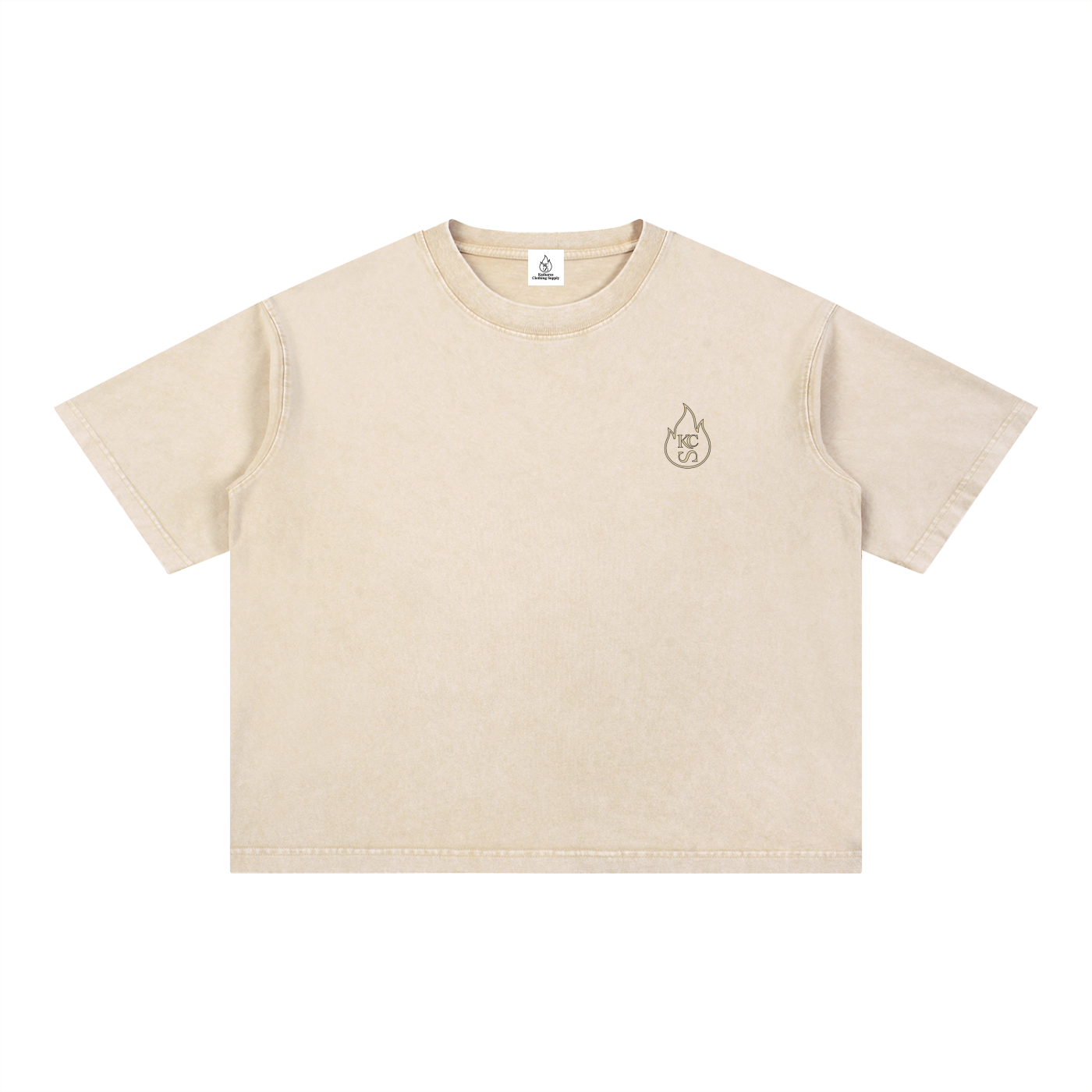 Revelation (Mineral Wash) Boxy Fit T Shirt