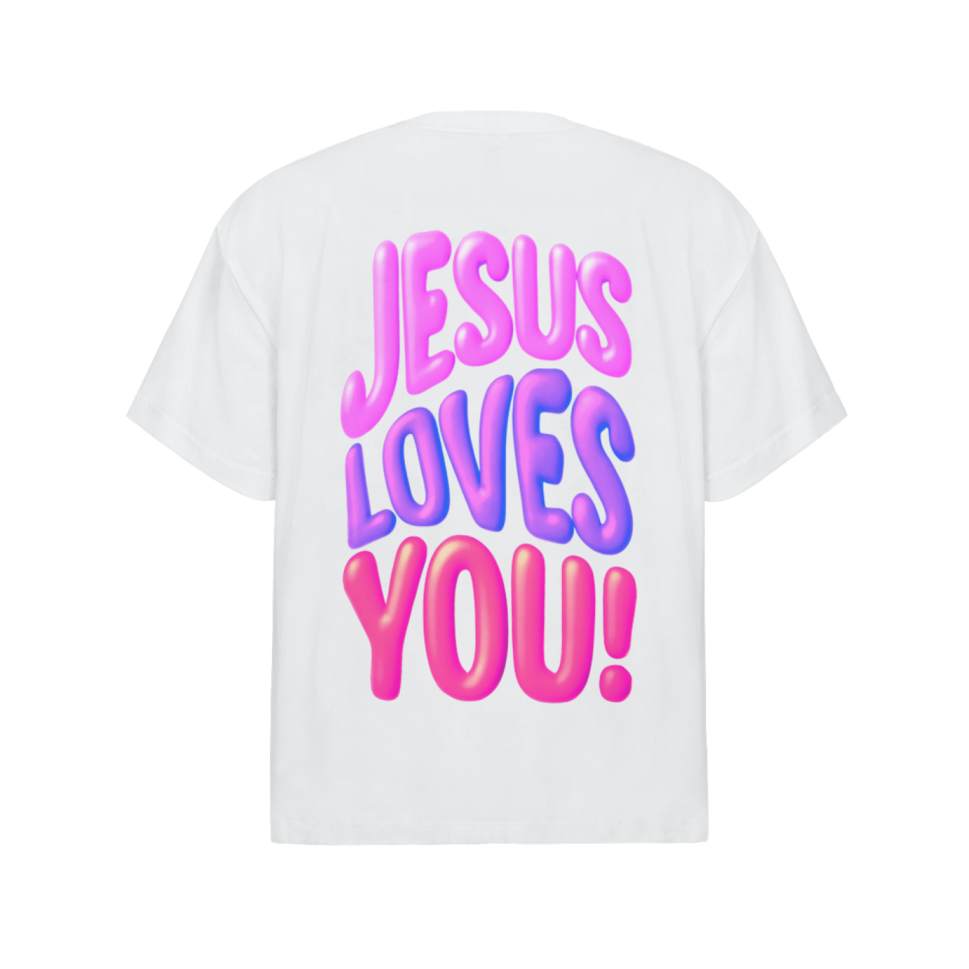 Jesus Loves You (Purple) T Shirt