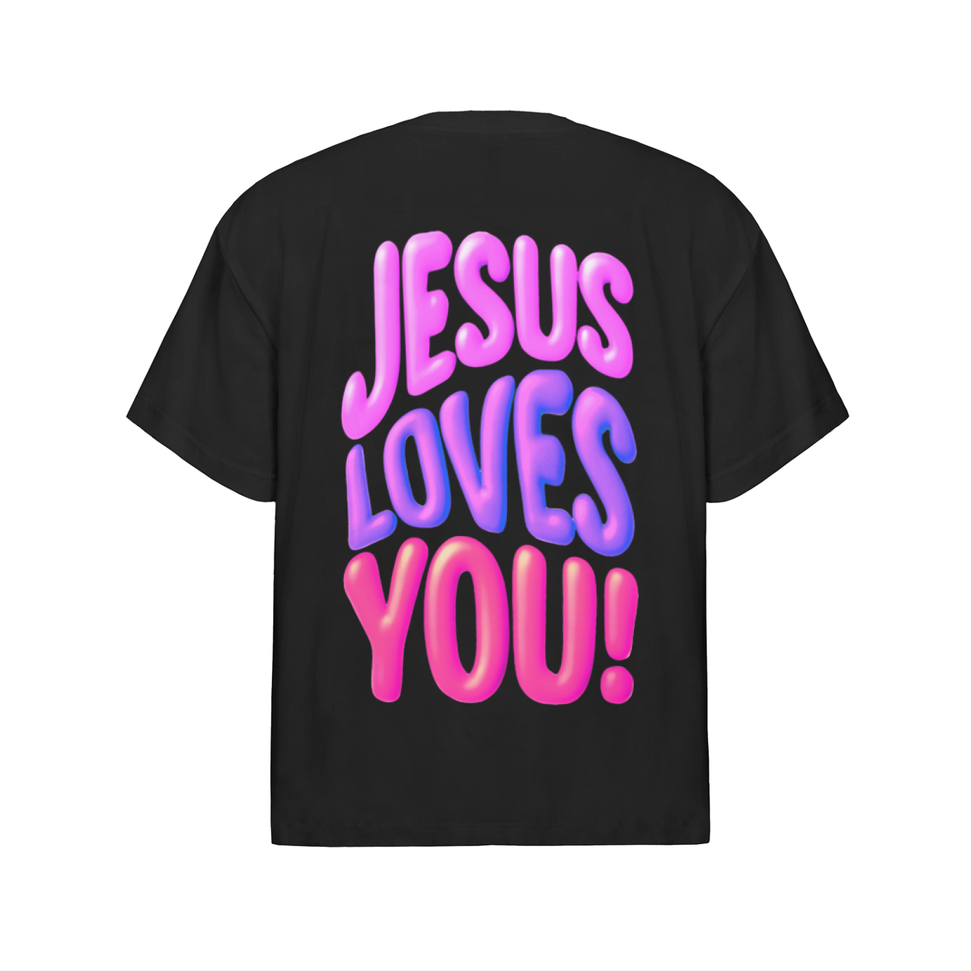Jesus Loves You (Purple) T Shirt