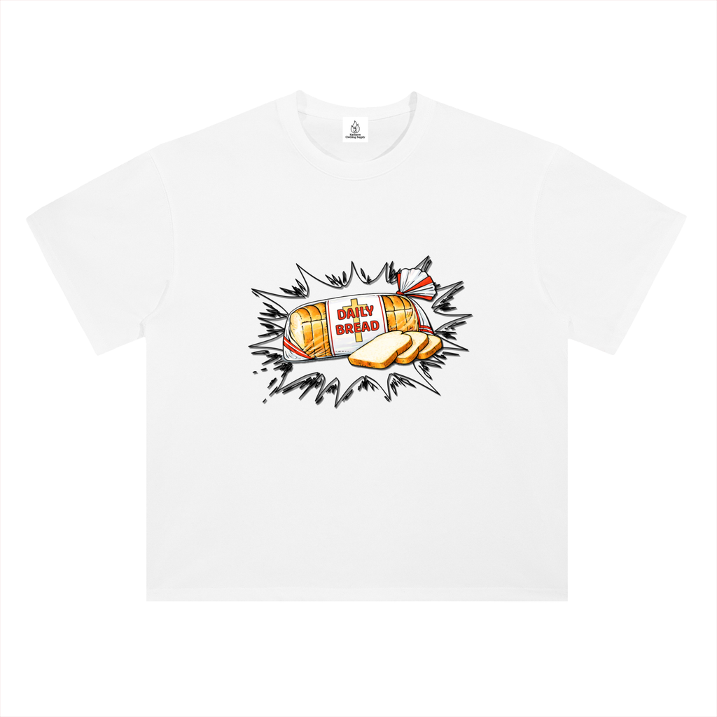 Daily Bread Drop Shoulder T Shirt