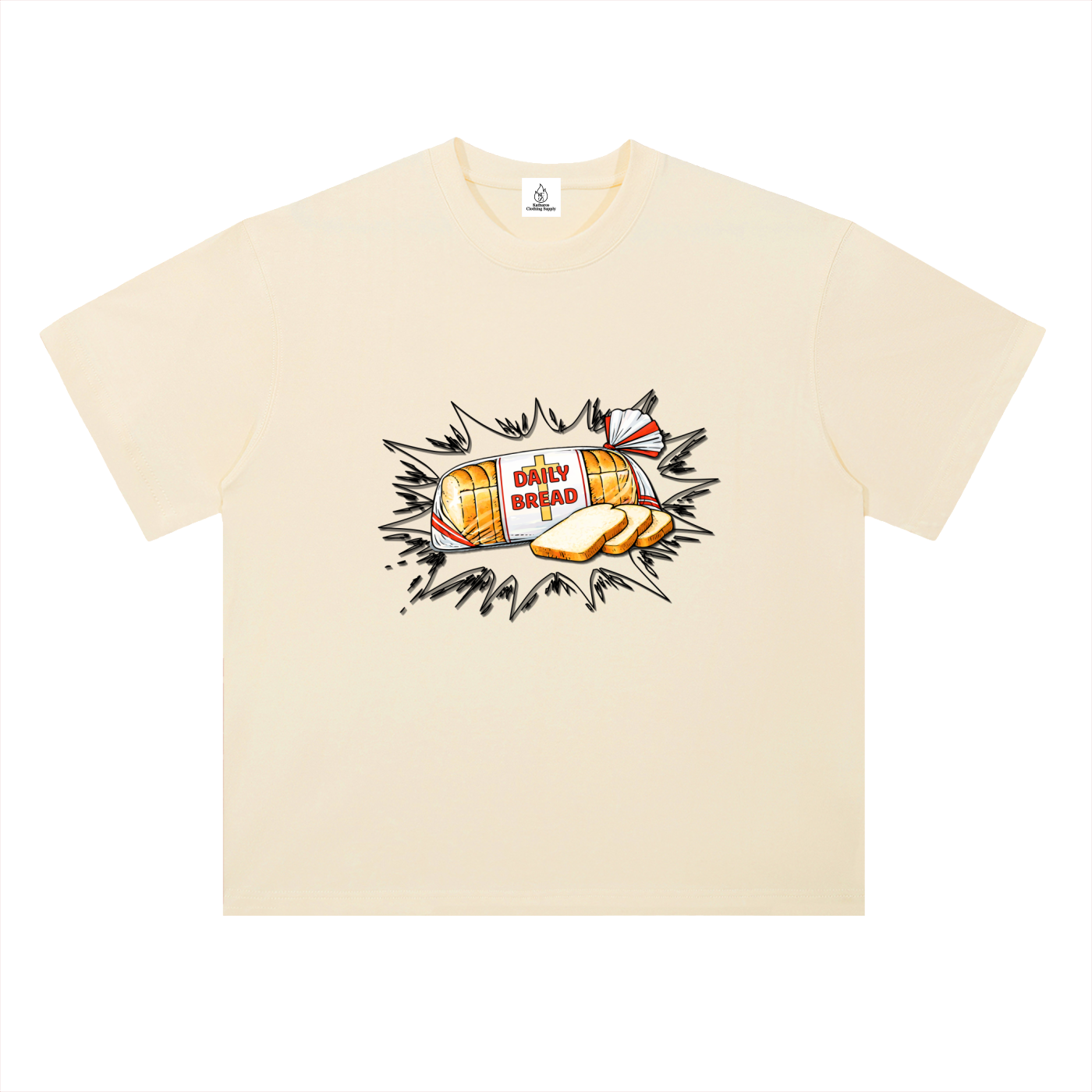 Daily Bread Drop Shoulder T Shirt